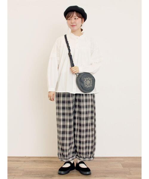 Samansa Mos2（サマンサ モスモス）の「ベロアストラップスニーカー（スニーカー・レディース・ブラック/レッド/モカ・M/L）」の8枚目の写真