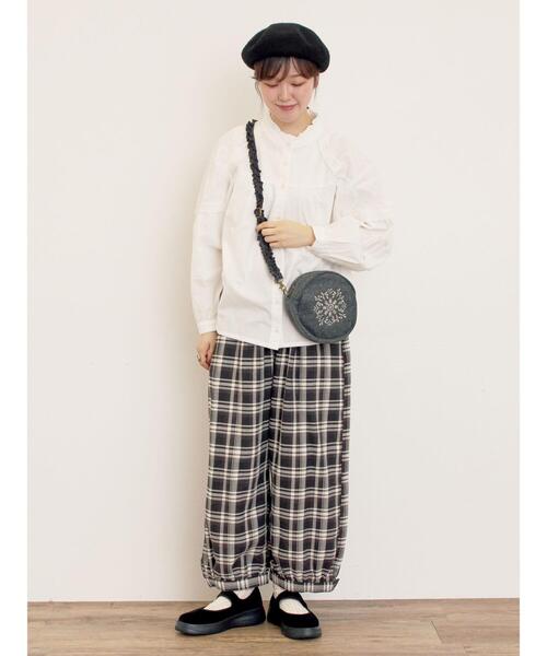 Samansa Mos2（サマンサ モスモス）の「ベロアストラップスニーカー（スニーカー・レディース・ブラック/レッド/モカ・M/L）」の9枚目の写真