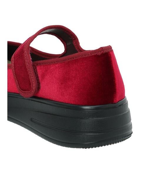 Samansa Mos2（サマンサ モスモス）の「ベロアストラップスニーカー（スニーカー・レディース・ブラック/レッド/モカ・M/L）」の15枚目の写真