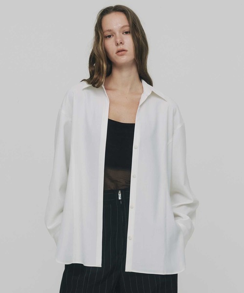 RITAN/リタン】Flows Skipper Shirts/フローズスキッパーシャツ