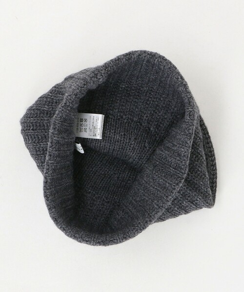 UNITED ARROWS(ユナイテッドアローズ)の「アゼ ニットキャップ(ニットキャップ/ビーニー・レディース・グレー系/ブラック/ダークブラウン/ライトグレー・FREE)」の21枚目の写真