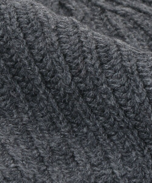 UNITED ARROWS(ユナイテッドアローズ)の「アゼ ニットキャップ(ニットキャップ/ビーニー・レディース・グレー系/ブラック/ダークブラウン/ライトグレー・FREE)」の22枚目の写真