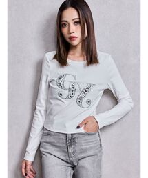GYDA | GY bijou long sleeve トップス(Tシャツ/カットソー)