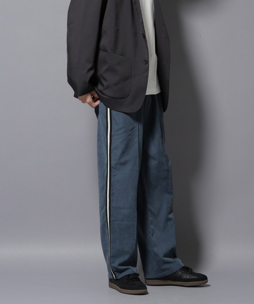 NANO universe（ナノユニバース）の「NORMANBROS別注　トラックパンツ（その他パンツ・メンズ・グレー/ブルー/グリーン・M/L）」の3枚目の写真