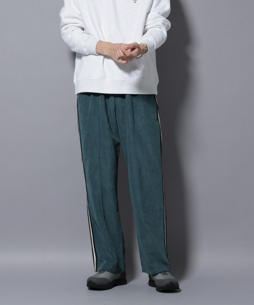 NANO universe（ナノユニバース）の「NORMANBROS別注　トラックパンツ（その他パンツ・メンズ・グレー/ブルー/グリーン・M/L）」の2枚目の写真