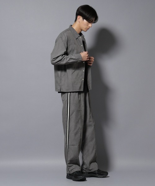 NANO universe（ナノユニバース）の「NORMANBROS別注　トラックパンツ（その他パンツ・メンズ・グレー/ブルー/グリーン・M/L）」の8枚目の写真