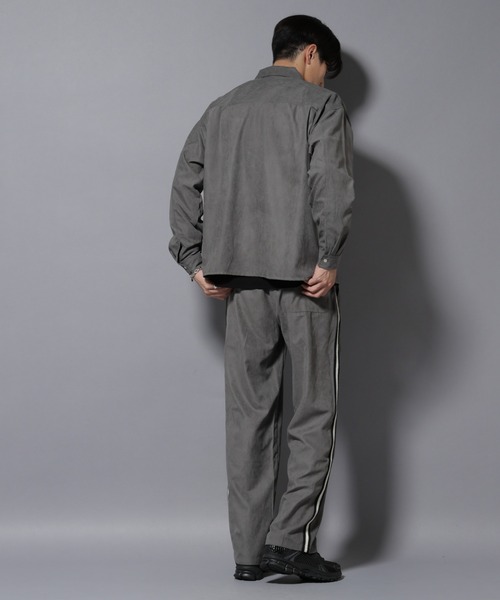 NANO universe（ナノユニバース）の「NORMANBROS別注　トラックパンツ（その他パンツ・メンズ・グレー/ブルー/グリーン・M/L）」の9枚目の写真