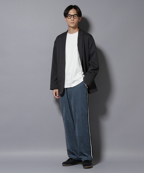 NANO universe（ナノユニバース）の「NORMANBROS別注　トラックパンツ（その他パンツ・メンズ・グレー/ブルー/グリーン・M/L）」の19枚目の写真