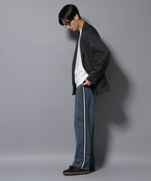 NANO universe（ナノユニバース）の「NORMANBROS別注　トラックパンツ（その他パンツ・メンズ・グレー/ブルー/グリーン・M/L）」の20枚目の写真