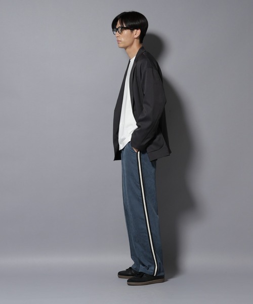 NANO universe（ナノユニバース）の「NORMANBROS別注　トラックパンツ（その他パンツ・メンズ・グレー/ブルー/グリーン・M/L）」の21枚目の写真