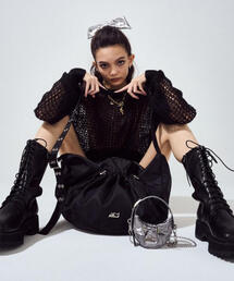 YIE YIE（イエイエ）の「YIE YIE/イエイエ/BABY SASHA KEYRING BAG（キーホルダー）」