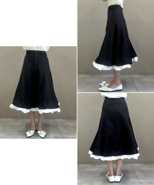 DONOBAN(ドノバン)の「ノワールスカート(スカート・レディース・ブラック・M/L)」の4枚目の写真