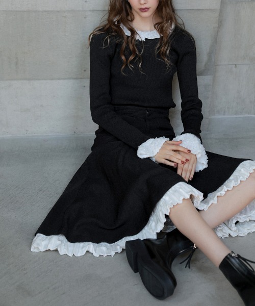 DONOBAN(ドノバン)の「ノワールスカート(スカート・レディース・ブラック・M/L)」の10枚目の写真