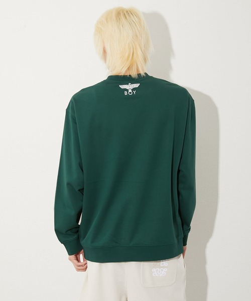 BOY LONDON(ボーイロンドン)の「【BOY LONDON】COLLEGE PATCH SWEAT(スウェット・メンズ・グリーン・MEDIUM/LARGE/X-LARGE)」の5枚目の写真