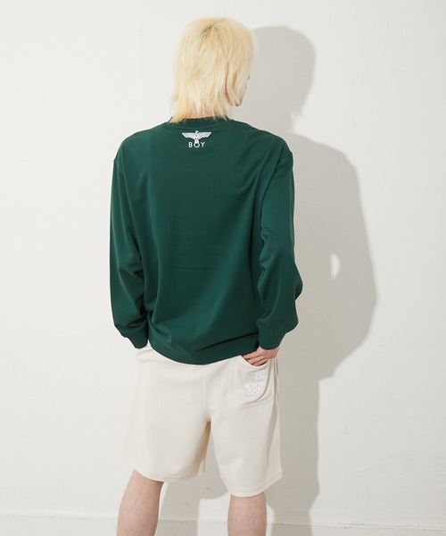 BOY LONDON(ボーイロンドン)の「【BOY LONDON】COLLEGE PATCH SWEAT(スウェット・メンズ・グリーン・MEDIUM/LARGE/X-LARGE)」の6枚目の写真