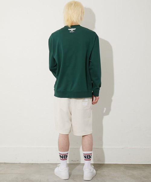 BOY LONDON(ボーイロンドン)の「【BOY LONDON】COLLEGE PATCH SWEAT(スウェット・メンズ・グリーン・MEDIUM/LARGE/X-LARGE)」の7枚目の写真