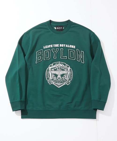 BOY LONDON(ボーイロンドン)の「【BOY LONDON】COLLEGE PATCH SWEAT(スウェット・メンズ・グリーン・MEDIUM/LARGE/X-LARGE)」の8枚目の写真