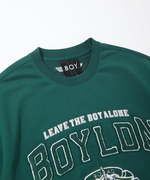 BOY LONDON(ボーイロンドン)の「【BOY LONDON】COLLEGE PATCH SWEAT(スウェット・メンズ・グリーン・MEDIUM/LARGE/X-LARGE)」の9枚目の写真