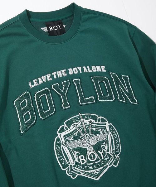 BOY LONDON(ボーイロンドン)の「【BOY LONDON】COLLEGE PATCH SWEAT(スウェット・メンズ・グリーン・MEDIUM/LARGE/X-LARGE)」の10枚目の写真