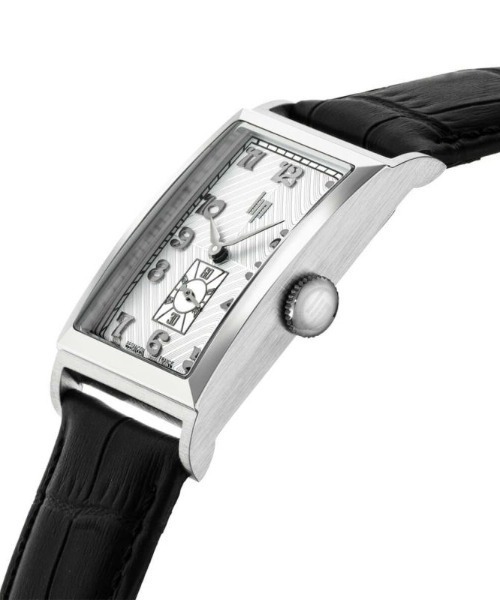 LIP（リップ）の「「LIP/リップ」CHURCHILL　チャーチル T24 シンメトリック 型押しレザー（アナログ腕時計・メンズ・ダークブラウン/ブラック×シルバー・FREE）」の7枚目の写真