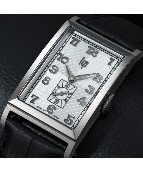 LIP（リップ）の「「LIP/リップ」CHURCHILL　チャーチル T24 シンメトリック 型押しレザー（アナログ腕時計・メンズ・ダークブラウン/ブラック×シルバー・FREE）」の10枚目の写真