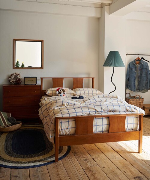 【新品未使用】ジャーナルスタンダード　シングル掛け布団カバー BILLY DUVET COVER S 掛け布団カバー シングル（インテリア雑貨