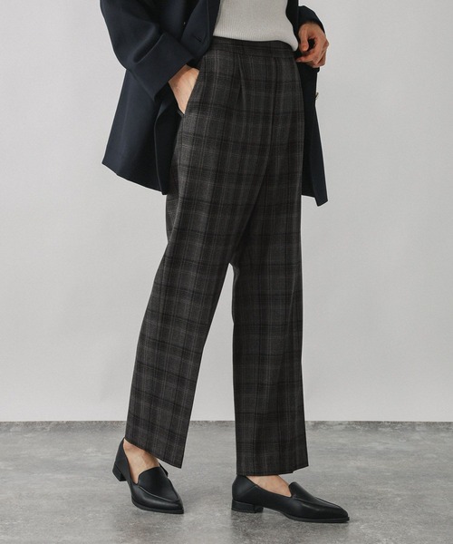 GLOBAL WORK（グローバルワーク）の「あったかウツクシイージー柄/581073（その他パンツ・レディース・ブラック系その他/ダークブルー/ブラウン系その他6・S-Long/MEDIUM/LARGE/SMALL/X-LARGE/X-SMALL/XL-Long/L-Long/M-Long/XX-LARGE）」の4枚目の写真