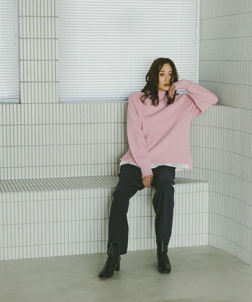 GLOBAL WORK（グローバルワーク）の「あったかウツクシイージー柄/581073（その他パンツ・レディース・ブラック系その他/ダークブルー/ブラウン系その他6・S-Long/MEDIUM/LARGE/SMALL/X-LARGE/X-SMALL/XL-Long/L-Long/M-Long/XX-LARGE）」の12枚目の写真