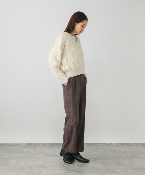 GLOBAL WORK（グローバルワーク）の「あったかウツクシイージー柄/581073（その他パンツ・レディース・ブラック系その他/ダークブルー/ブラウン系その他6・S-Long/MEDIUM/LARGE/SMALL/X-LARGE/X-SMALL/XL-Long/L-Long/M-Long/XX-LARGE）」の17枚目の写真