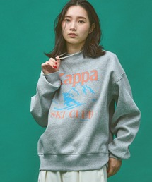 ≪Kappa×and ST ウェルネスクラブ≫Ski Clubデザインスウェット (ユニセックス)
