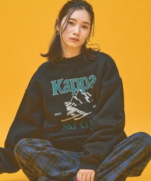 Kappa | ≪Kappa×and ST ウェルネスクラブ≫Ski Clubデザインスウェット (ユニセックス)(スウェット)