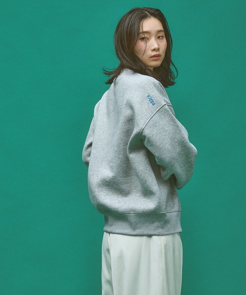 Kappa(カッパ)の「≪Kappa×and ST ウェルネスクラブ≫Ski Clubデザインスウェット (ユニセックス)(スウェット・レディース・ブラック/グレー・LARGE/SMALL/MEDIUM)」の8枚目の写真