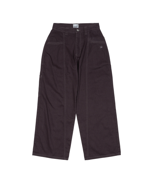 THECOLDESTMOMENT（ザコールデストモーメント）の「TCM stitch cargo pants (dark purple)（その他パンツ・レディース・その他・SMALL/MEDIUM/LARGE）」の2枚目の写真