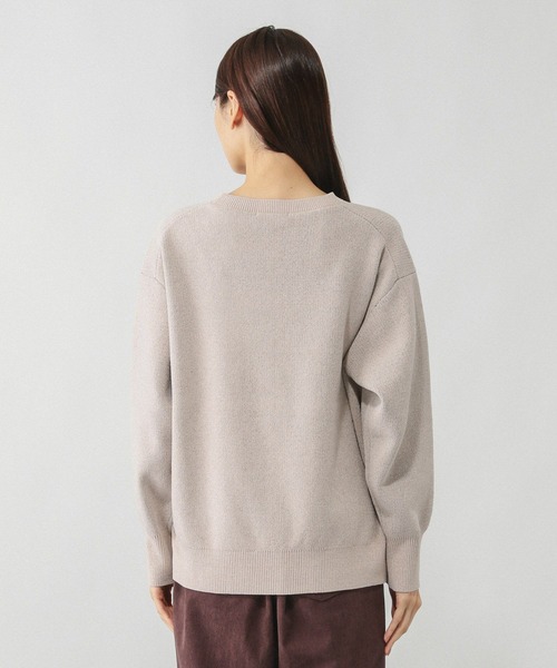 GLOBAL WORK(グローバルワーク)の「モールニットアソートロゴプルオーバー/581163(ニット/セーター・レディース・ライトグレー/ブラウン系その他/ネイビー/ピンク/ブルー系その他・LARGE/MEDIUM)」の20枚目の写真