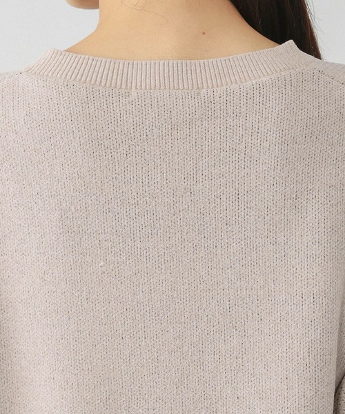 GLOBAL WORK(グローバルワーク)の「モールニットアソートロゴプルオーバー/581163(ニット/セーター・レディース・ライトグレー/ブラウン系その他/ネイビー/ピンク/ブルー系その他・LARGE/MEDIUM)」の22枚目の写真