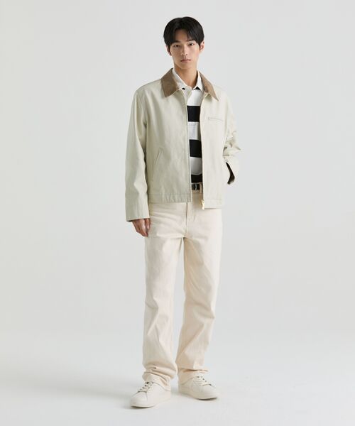 MUSINSA STANDARD（ムシンサスタンダード）の「キャンバスワークジャケット[クリーム]（ミリタリージャケット・メンズ・その他・XX-LARGE/MEDIUM/LARGE/X-LARGE）」の14枚目の写真