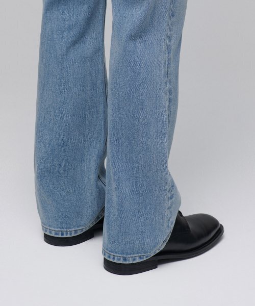 MUSINSA STANDARD（ムシンサスタンダード）の「セミブーツカットデニムパンツ[ライトインディゴ]（デニムパンツ・メンズ・その他・30/26/27/28/29/31/32/33/34/36/38）」の7枚目の写真