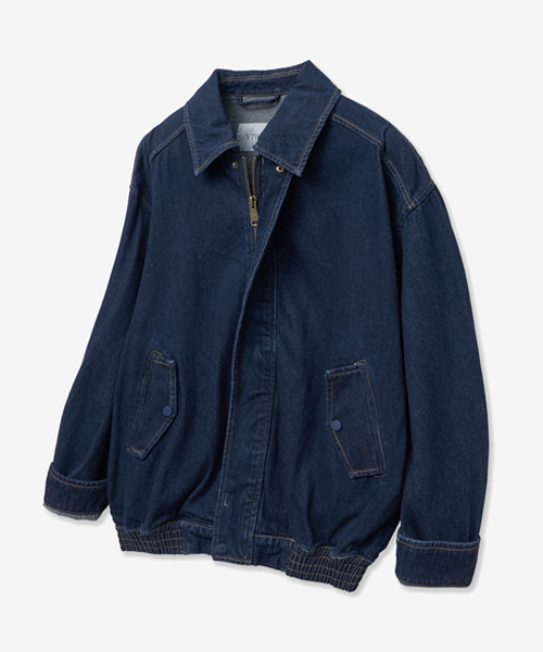 VTWO(ブイツー)の「465-3 デニム刺繍ジャケット_インディゴ(デニムジャケット・レディース・その他・MEDIUM/LARGE)」の2枚目の写真