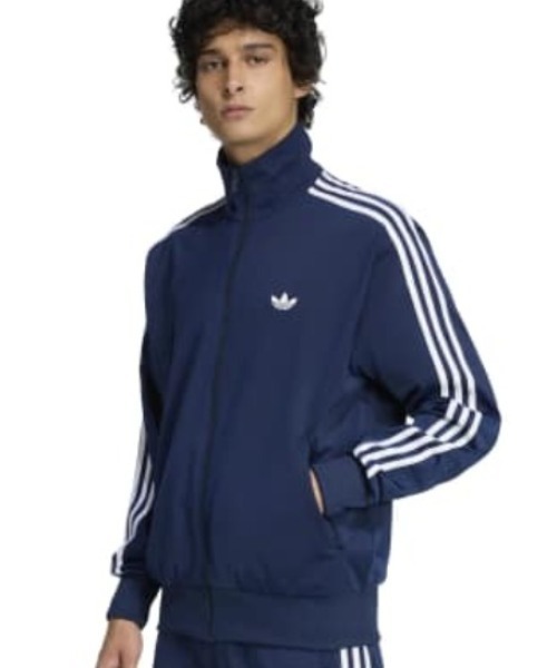 adidas(アディダス)の「adidas FIREBIRD TRACK TOP / アディダス ファイヤーバード トラックトップ(ジャージ・メンズ・ネイビー・S/M/L/XL/XXL)」の2枚目の写真