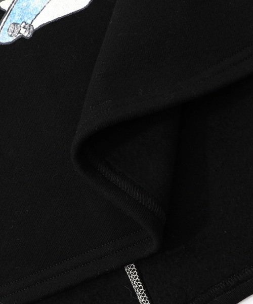 ScoLar（スカラー）の「153738：スカラーハイウェイ ヴィンテージ風プルオーバー（Tシャツ/カットソー・レディース・ブラック/チャコールグレー/杢グレー・M）」の20枚目の写真