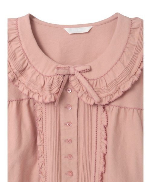 フリル襟付きブラウス（シャツ/ブラウス）｜PINK HOUSE（ピンクハウス