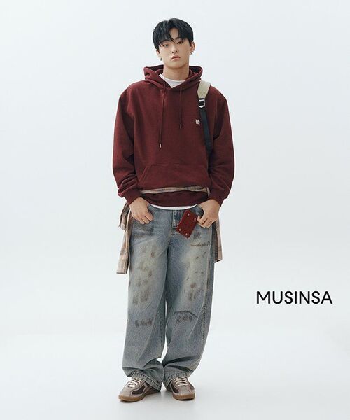 BROWNBREATH(ブラウンブレス)の「TAG OG HOODIE - BURGUNDY(パーカー・レディース・その他・LARGE/MEDIUM/SMALL/X-LARGE/2XL)」の13枚目の写真