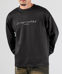 LUXSTYLE（ラグスタイル）の「ロゴプリントUVカットストレッチロンT（Tシャツ/カットソー）」