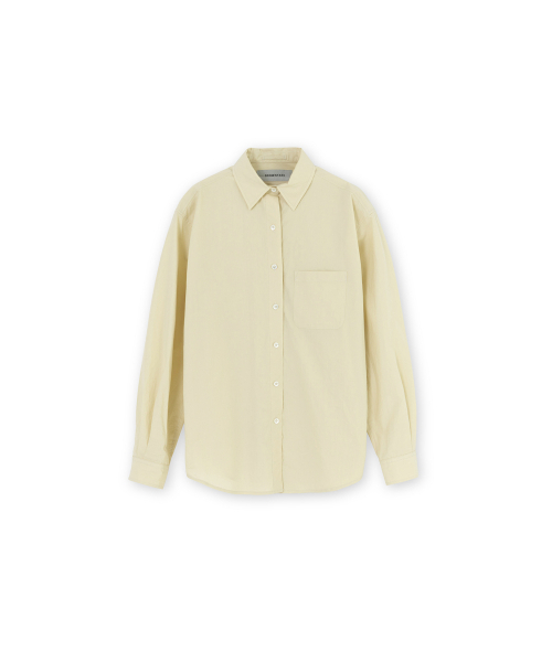 W Steady Shirt, Light Yellow
