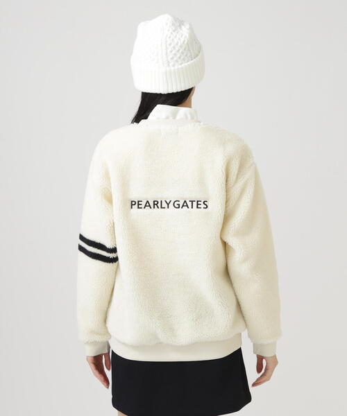 PEARLY GATES】ハイパイル ボアパネルJQ（Tシャツ/カットソー