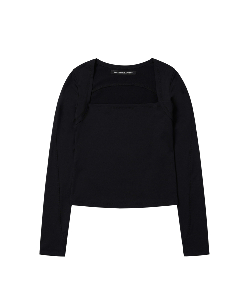 WELLBEING EXPRESS(ウェルビーイングエクスプレス)の「Bolero Top Black(Tシャツ/カットソー・レディース・その他・SMALL/MEDIUM)」の1枚目の写真