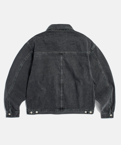 ESPIONAGE（エスピオナジ）の「Minimalist Denim Jacket Light Black（デニムジャケット・レディース・その他・MEDIUM/LARGE/X-LARGE）」の2枚目の写真