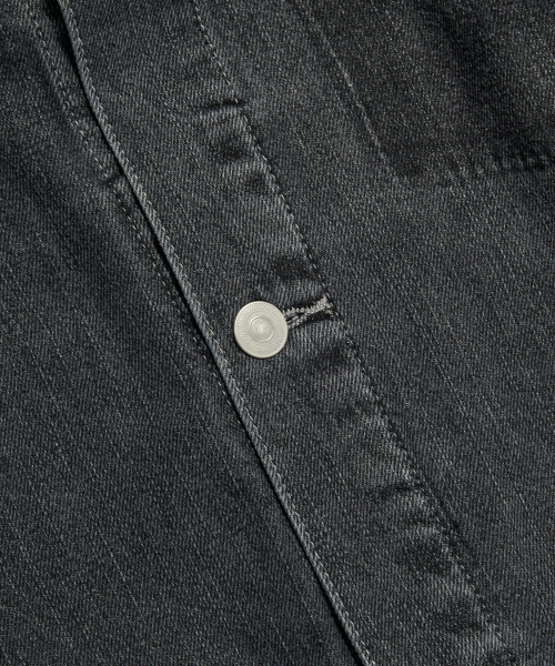 ESPIONAGE（エスピオナジ）の「Minimalist Denim Jacket Light Black（デニムジャケット・レディース・その他・MEDIUM/LARGE/X-LARGE）」の7枚目の写真