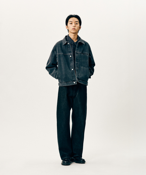 ESPIONAGE（エスピオナジ）の「Minimalist Denim Jacket Light Black（デニムジャケット・レディース・その他・MEDIUM/LARGE/X-LARGE）」の12枚目の写真