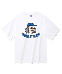 ヤングアットハート ホワイト 半袖Tシャツ